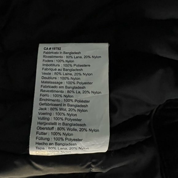 Timberland Men's Classic Black Wool Blend Field Jacket‎ - M - Picture 11 of 12